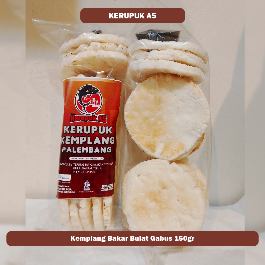 

Kerupuk / Kemplang Bakar Gabus