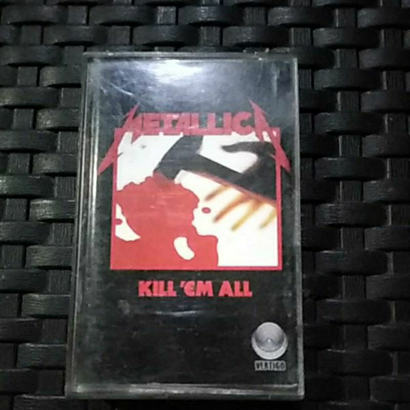 METALLICA KILL 'EM ALL. KASET PITA ORI