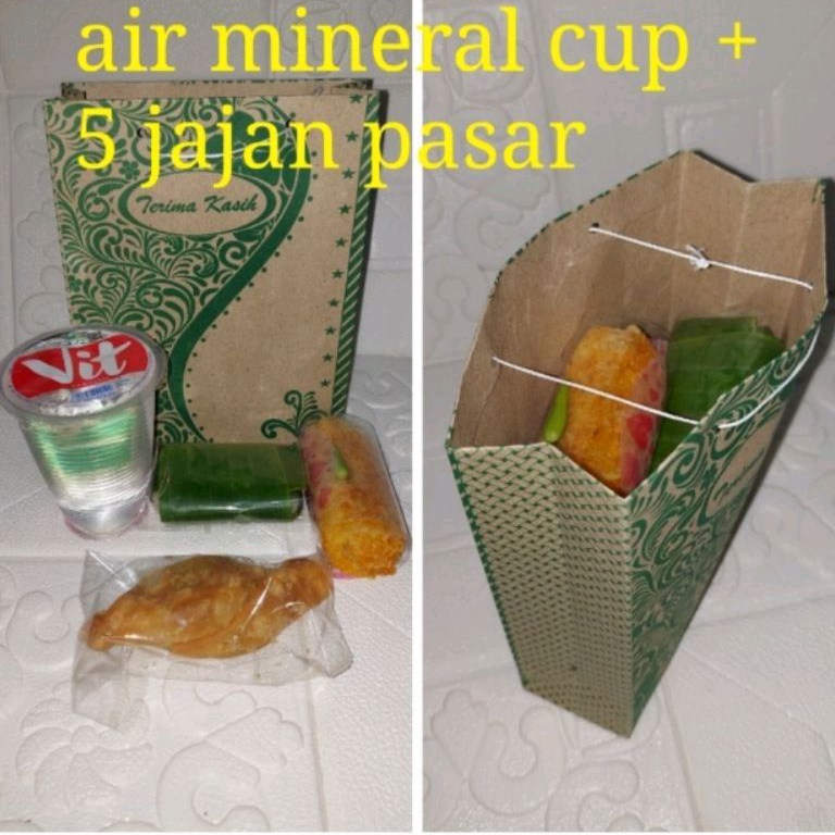 

Hot Product 1 pcs paper bag batik kecil ukuran 16x12x5 cm gratis ongkir