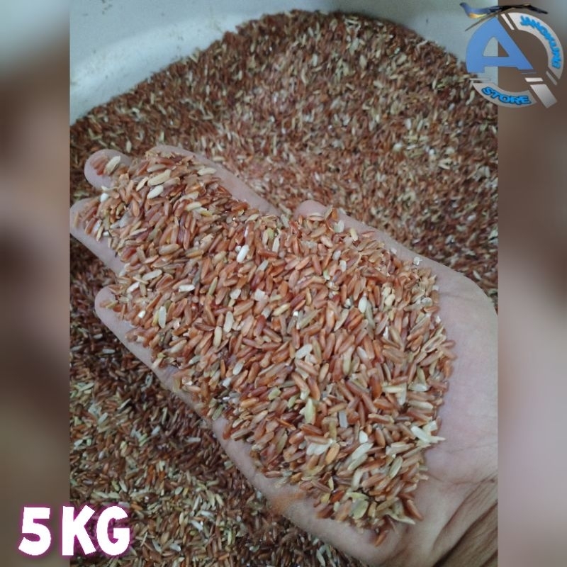 

Beras Merah Super Varian 5kg Pakan Makanan Ayam & Burung