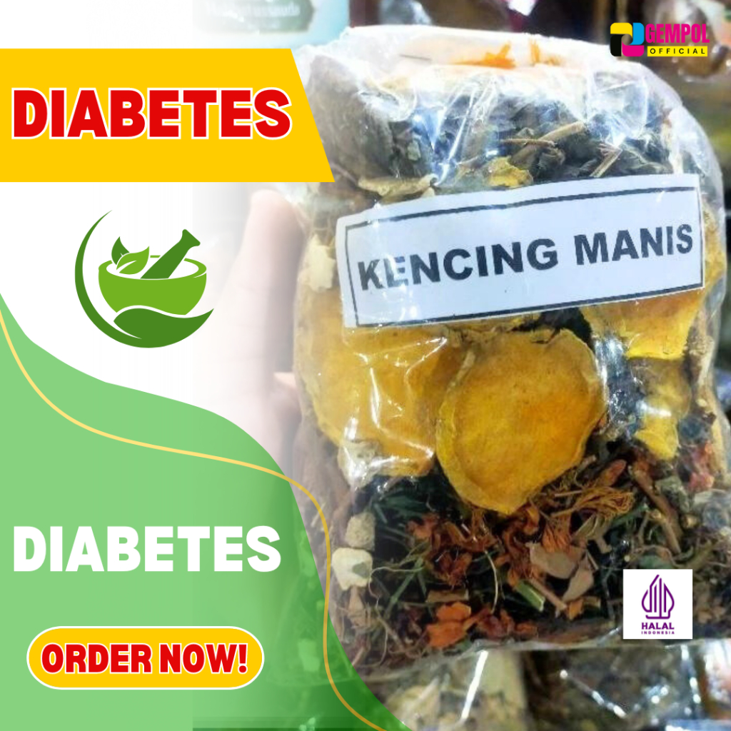 

JAMU DIABETES/KENCING MANIS HERBAL I OBAT TRADISIONAL HERBAL ALAMI, KERING, MELITUS, PALING MANJUR