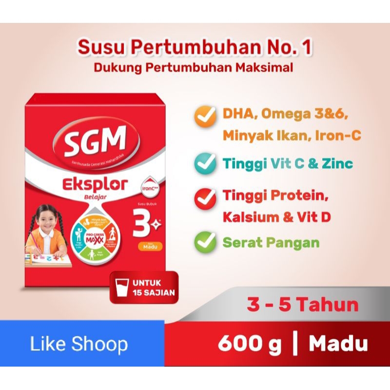 Susu SGM 3+ Madu