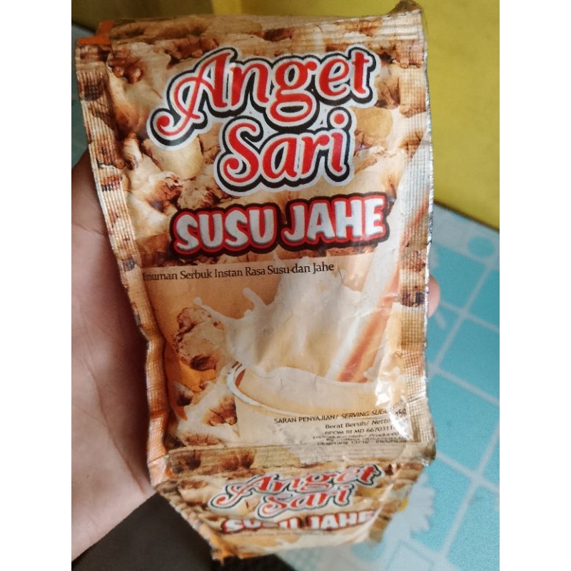 

Susu Jahe Anget Sari 1Renceng isi 10Sachet