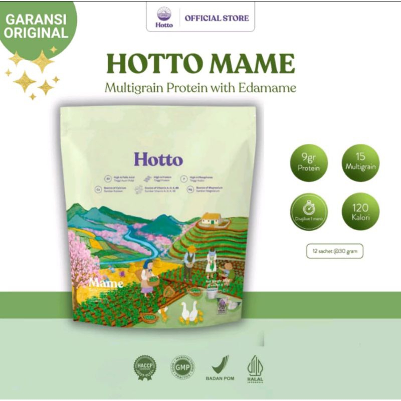 

HOTTO MAME MULTIGRAIN PROTEIN WITH EDAMAME