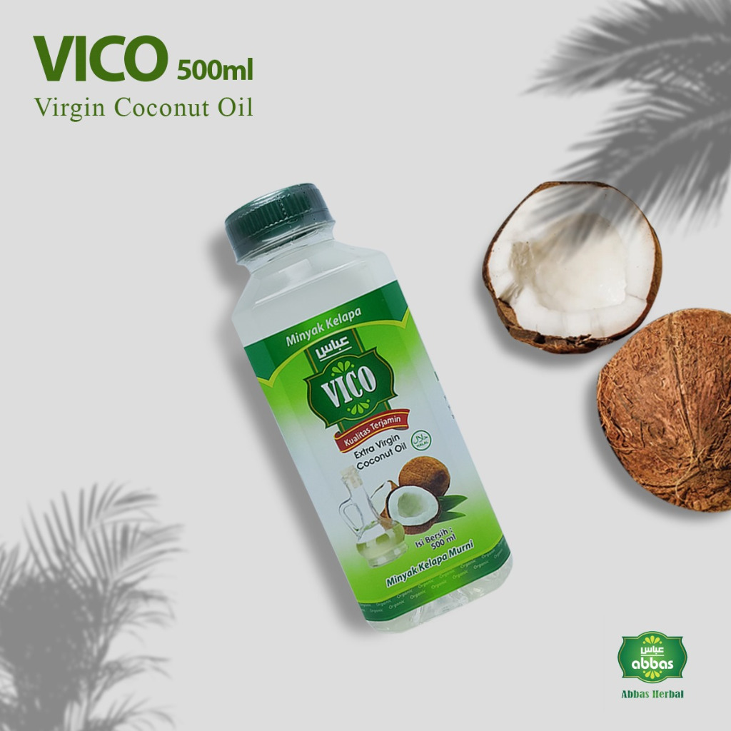 

ABBAS | VCO PREMIUM | EVCO | VIRGIN COCONUT OIL | VCO 500 ML | MINYAK KELAPA MURNI 100% | COCONUT OIL - 500ML