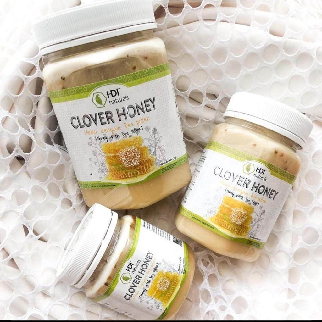 

Madu Honey clover 1kg 500gra 250gra Original Ori ASLI Segel Free Sendok Kayu EXP Lama Mei 2026