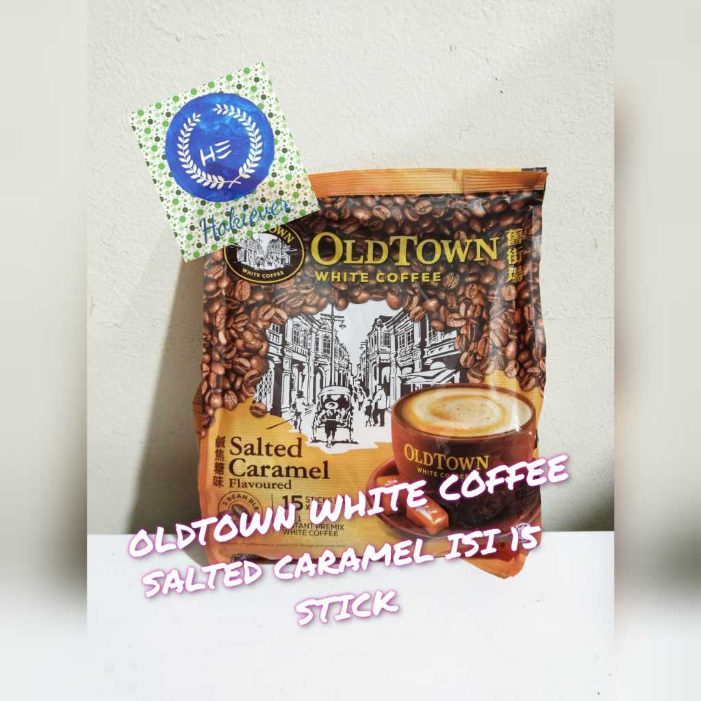 

OLDTOWN WHITE COFFEE 3 IN 1SALTED CARAMEL ISI 15 STICK