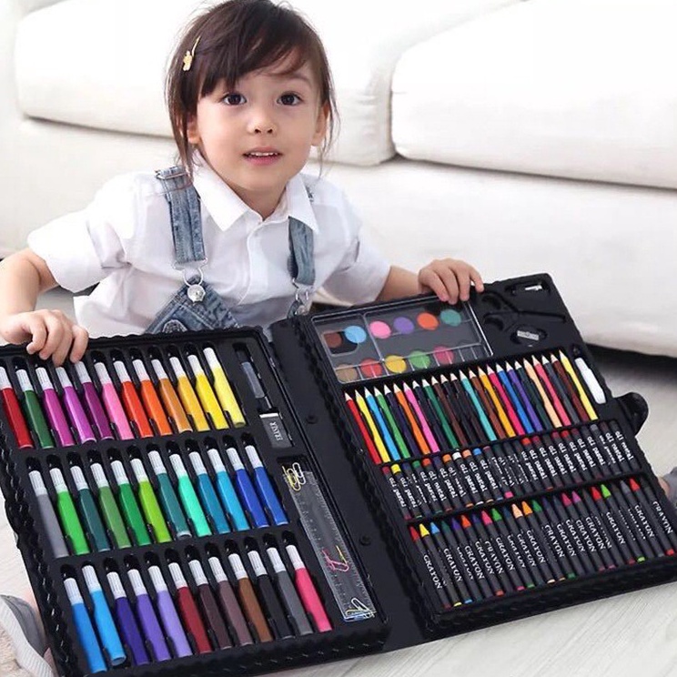 

Update Terbaru WJ514 Crayon Set 15 Pcs Art Set Peralatan Gambar Lukis Isi 15 Pensil Warna Krayon Set