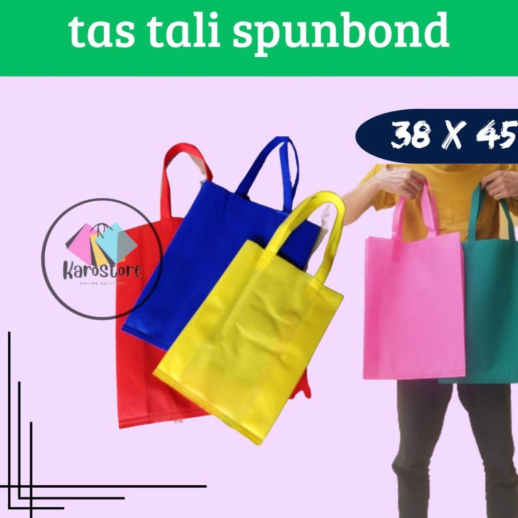 

Tas Tali 3 X 45 isi 12pcs tas sovenirhandle lipat samg