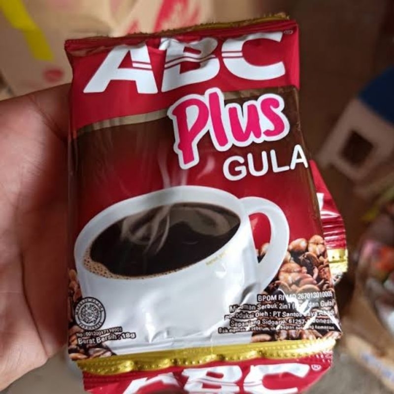 

Kopi ABC plus Kopi Hitam Kopi Tubruk 1 RENCENG isi 10 Pc
