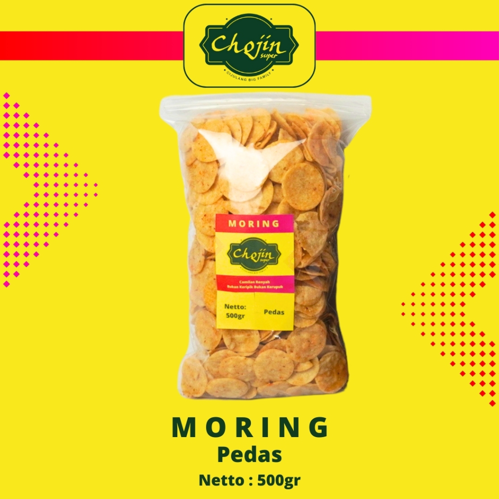

MORING RENYAH 500GR PEDAS BUMBU BONCABE LEVEL 30