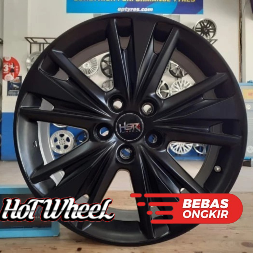 PELEK MOBIL INNOVA REBORN VENTURER CRV HSR SIMBA RING 17 PCD 5X114 R17 BLACK