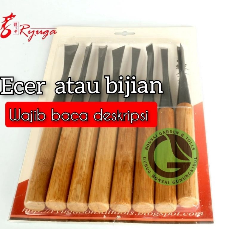 Model Cantik Alat bonsai RYUGA ORIGINAL tatah pahat bonsai carving CHISEL CARVING TOOLS RYUGA CT  C