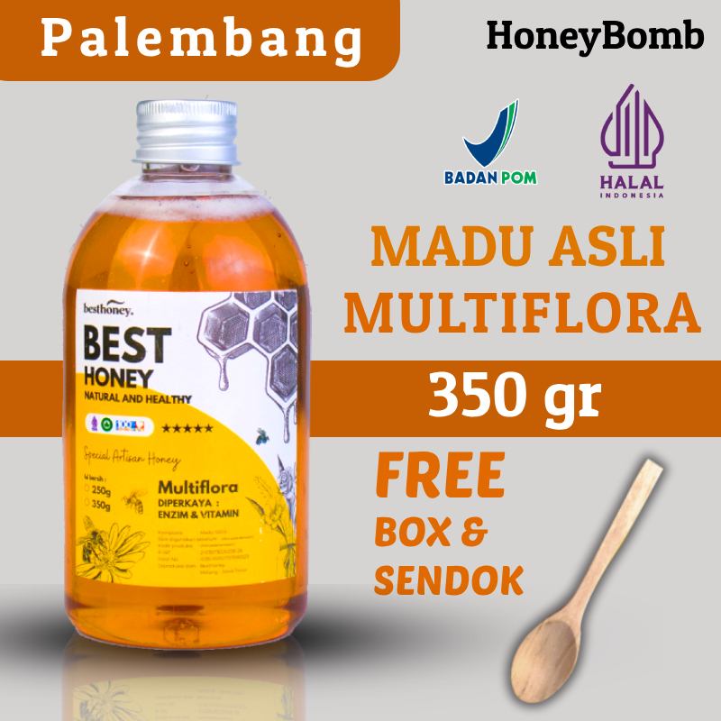 

Madu Murni Asli 100% Madu Multiflora Original 350gr