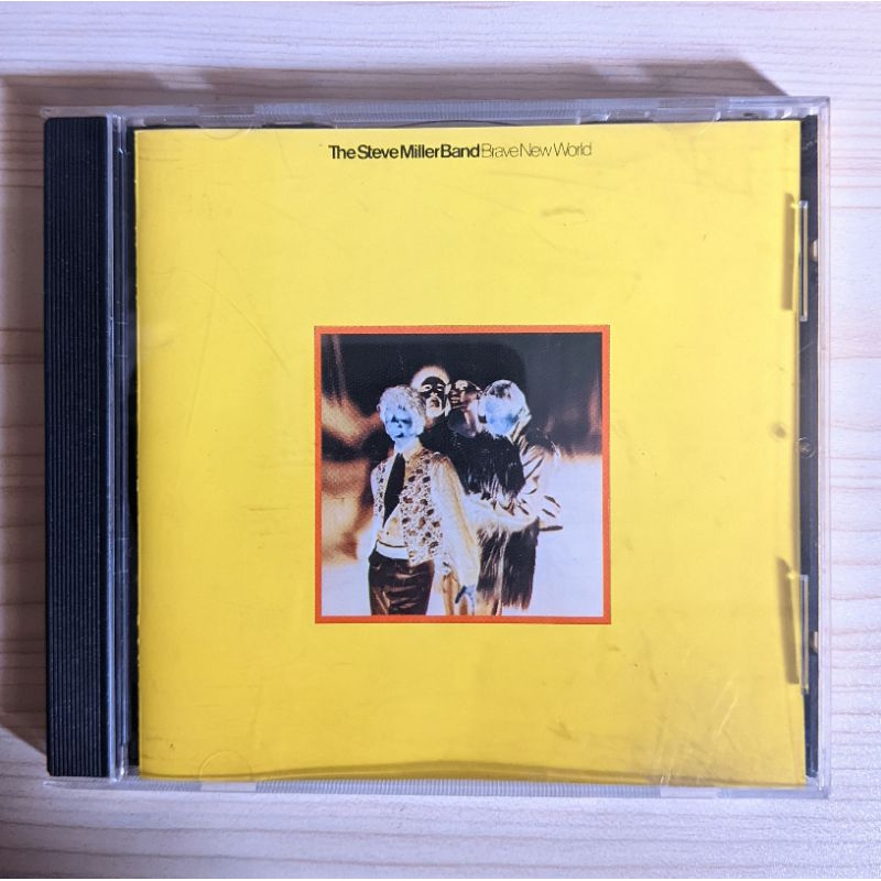 kaset CD music 100% original (the Steve Miller bend Bravel New world)