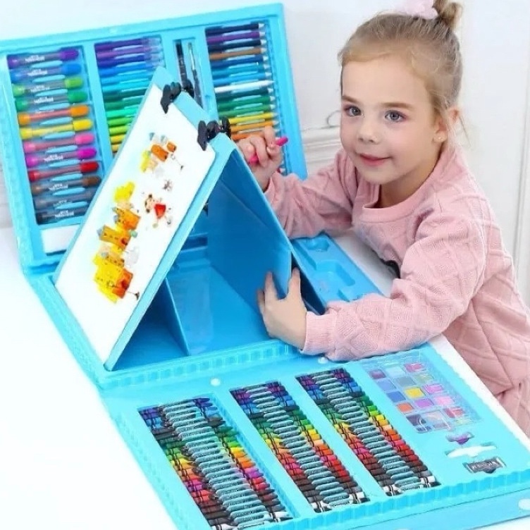 

Dijamin Laris Set Crayon 15 PC 28 PC 86PC Alat Menggambar dan Mewarnai Anak Alat Melukis Pensil Warna Colour Box Drawing Kids