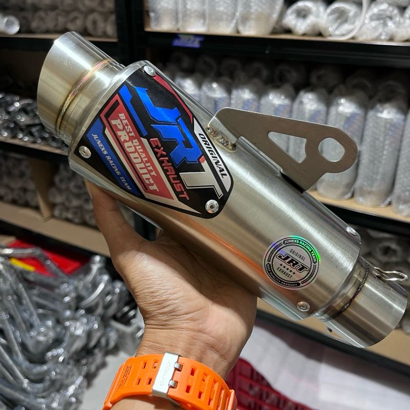 Slenser Knalpot Tipe PRO-NR JRT EXHAUST Inlet 50mm