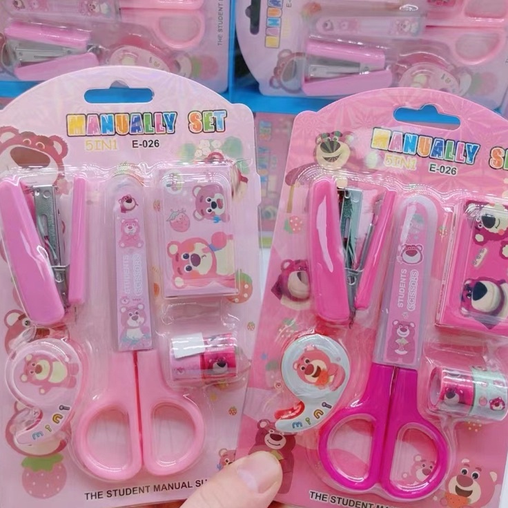 

Produk Ngetrends Alat Tulis Set 8in1 Karakter Stationery Kids Paket Alat Tulis Anak TK Set School Supplies for Child Writing Gift Eraser Ruler