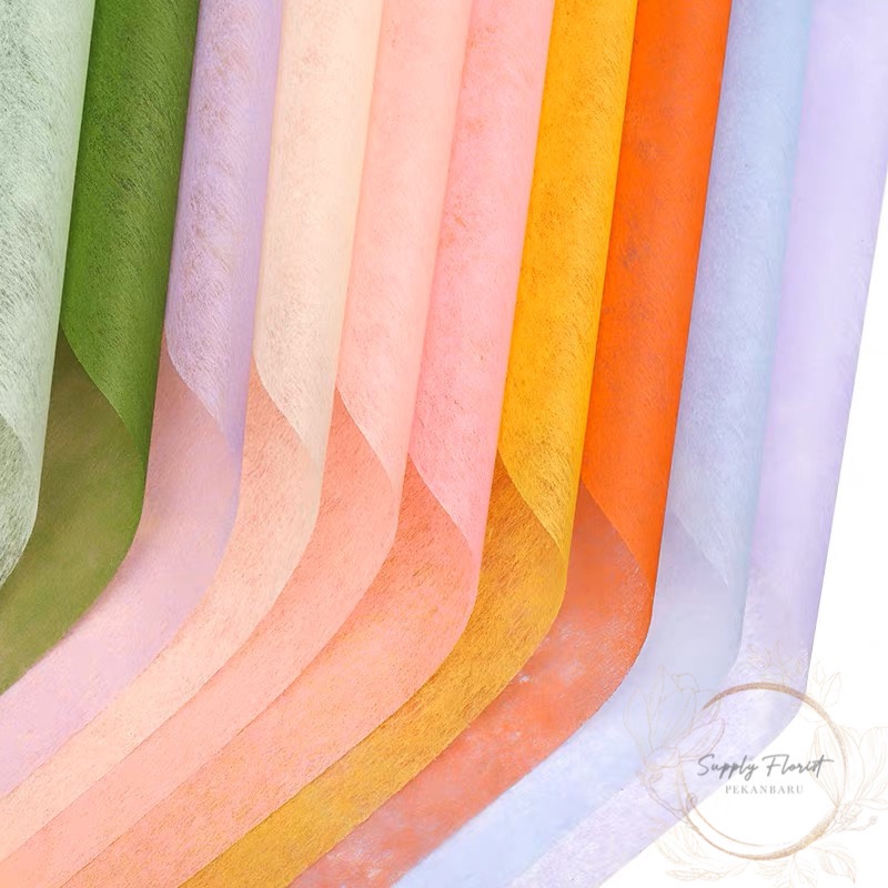 

SUPPLYFLST 1 Pack KES TISSUE FLOWER WRAPG TISSUE NONWOVEN NON WOVEN PAPER KES BUKET TEBAL PEMBUNGKUS BUNGA