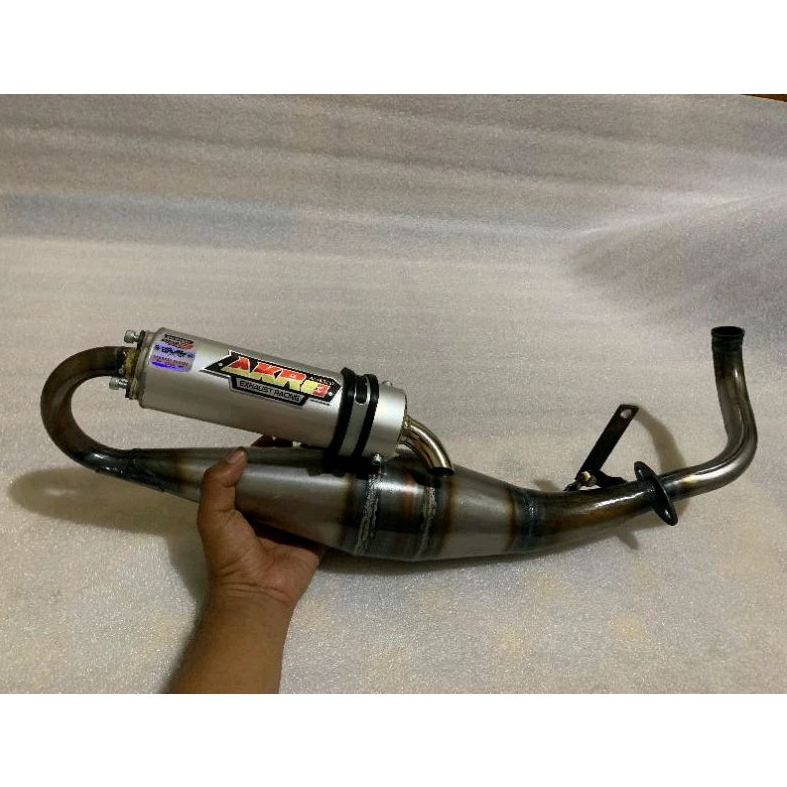 Knalpot Baby Matic 2tak Yamaha GLIDE 100 / SANEX 50cc / CPI HUSSAR / SG 50 QJ50 /VENUS MALIKA QJ50