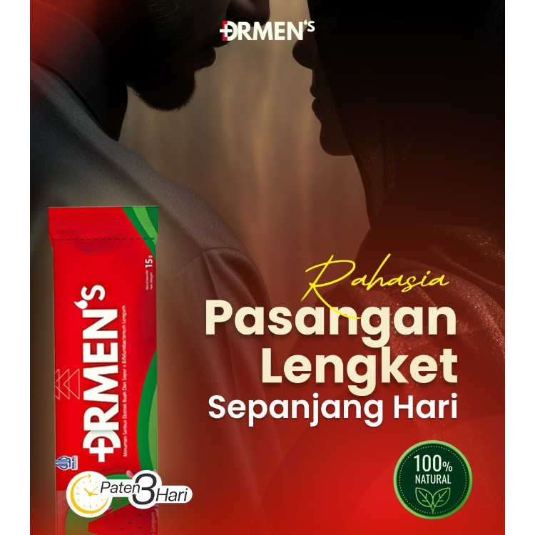 Grosir Eceran 1 sachet drmen rasa semangka Asli Original - penambah stamina pria makin perkasa kuat 