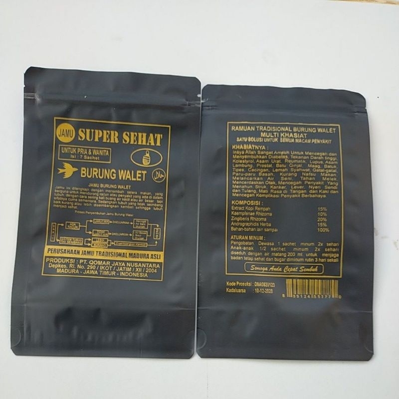 

super sehat isi 7 sachet