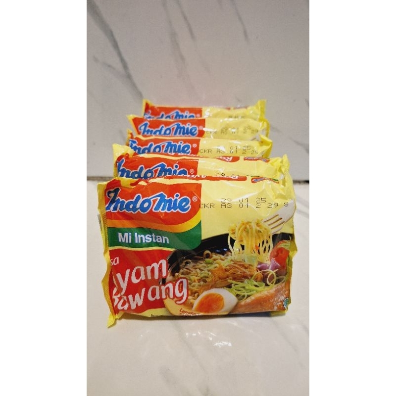 

Indomie ayam bawang paket 5 pcs