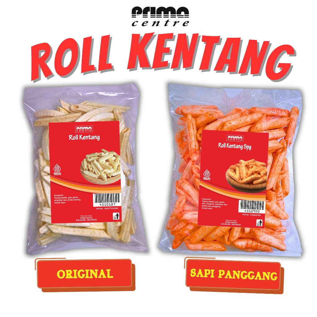 

(SN) ROLL KENTANG ORIGINAL 150gr/ ROLL KENTANG SAPI PANGGANG 140 gr