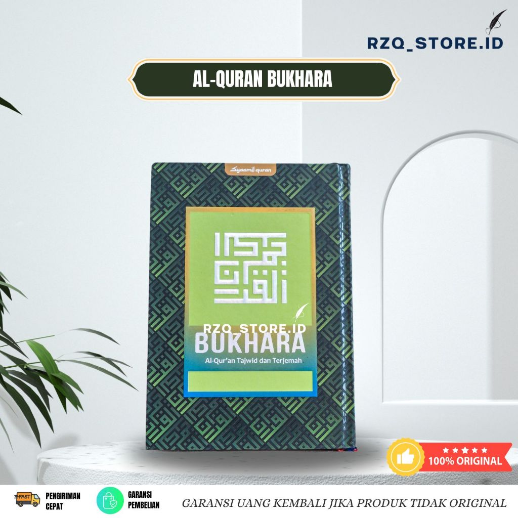 AL-QURAN BUKHARA B6 HC CLASSIC AL QUR'AN TAJWID DAN TERJEMAH DILENGKAPI HADITS TENTANG AL-QUR'AN DAN