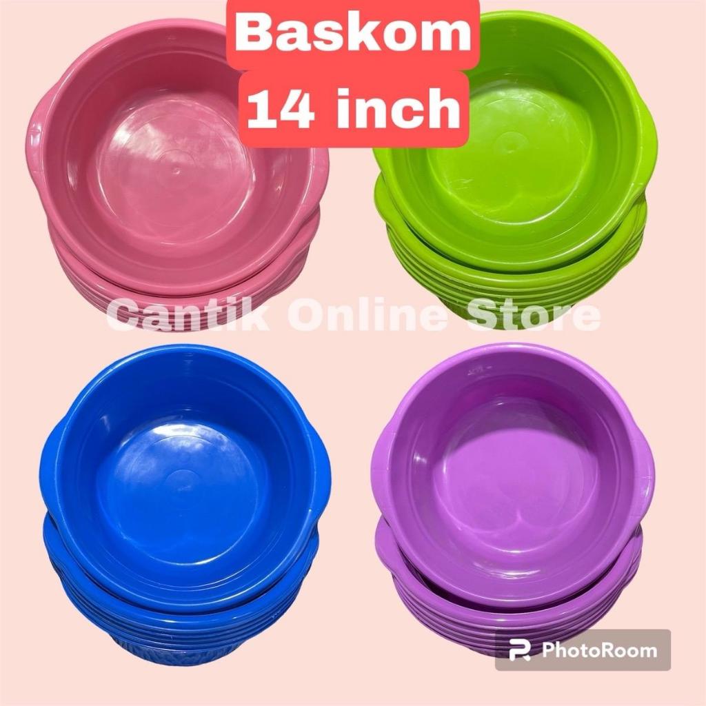 Baskom Cantik uk 10 Inch Harga satuan Plastik Tebal Food Grade Baskom Serbaguna