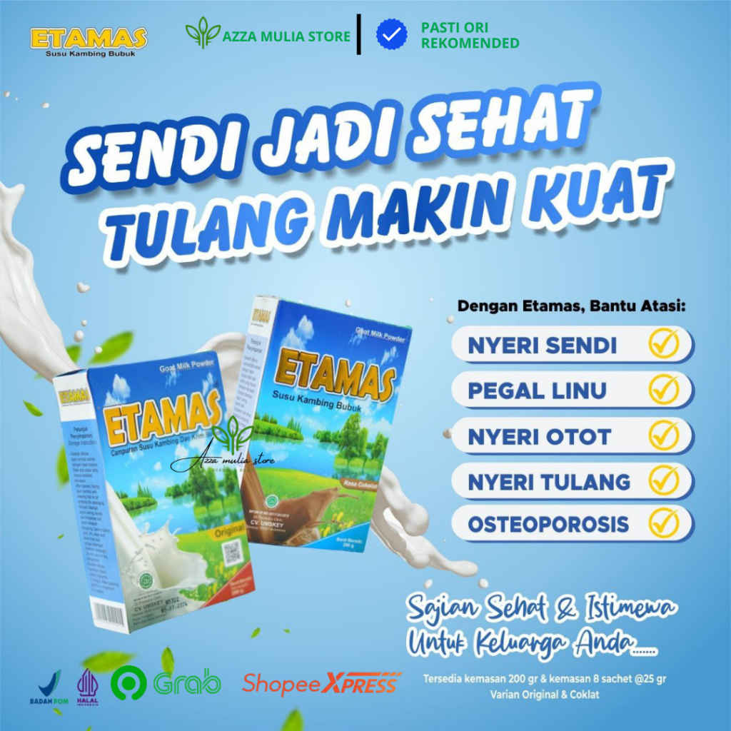 

Susu Kambing Bubuk Etamas Original | Rasa Original