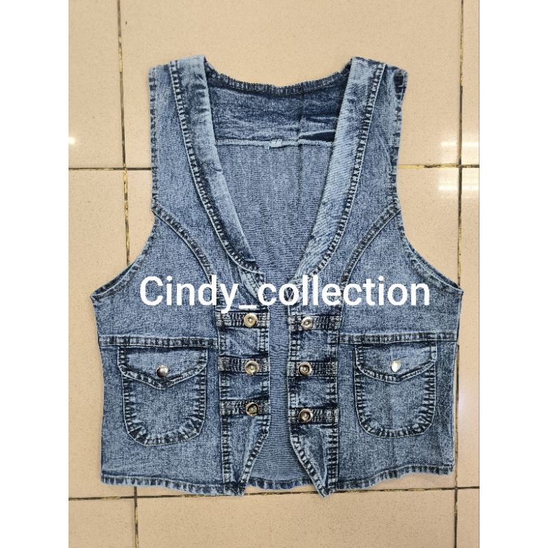 ROMPI JEANS WANITA SNOW ROMPI WANITA JEANS VEST JEANS WANITA VEST WANITA OUTER JEANS WANITA ROMPI