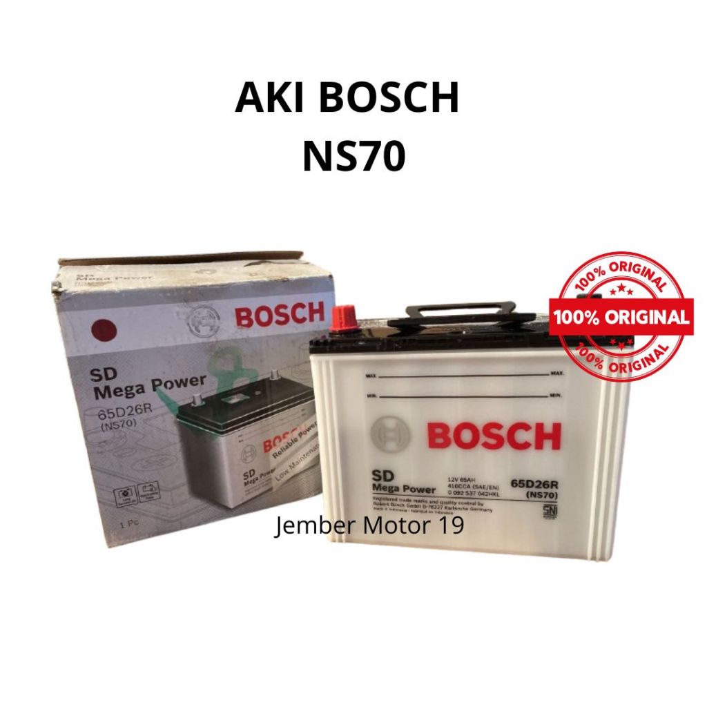 AKI MOBIL BOSCH NS70 ORIGINAL