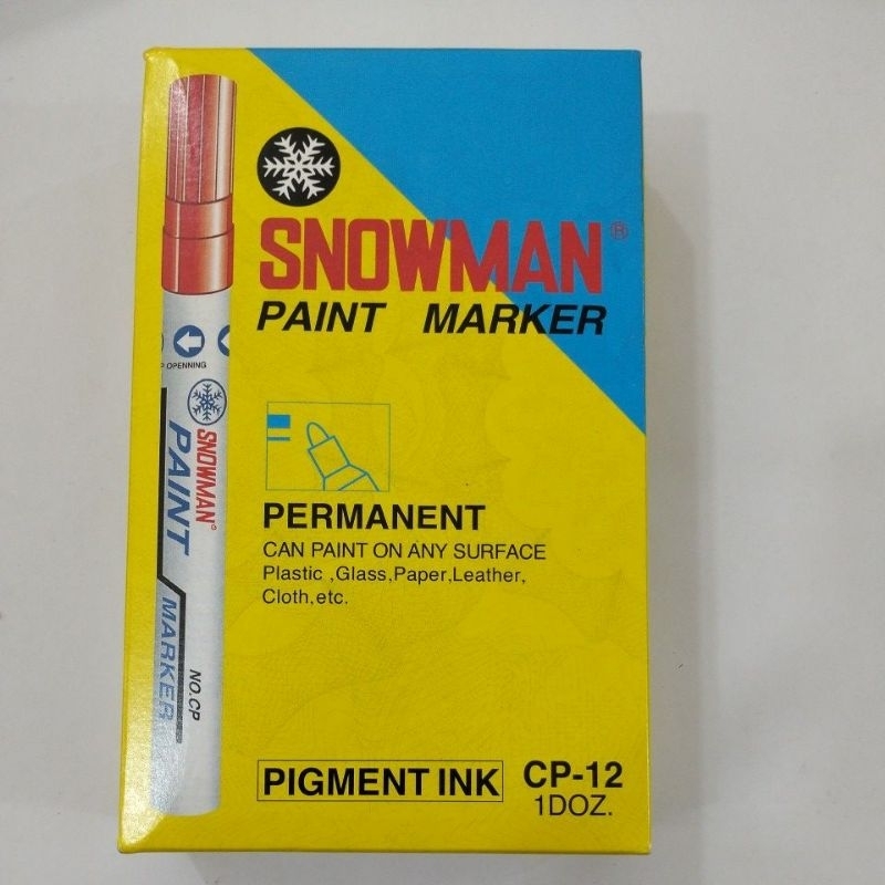 

Spidol marker Snowman