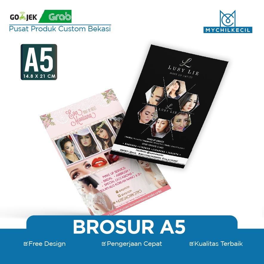 

Cetak Brosur A5 / Flyer 1 Sisi Full Color