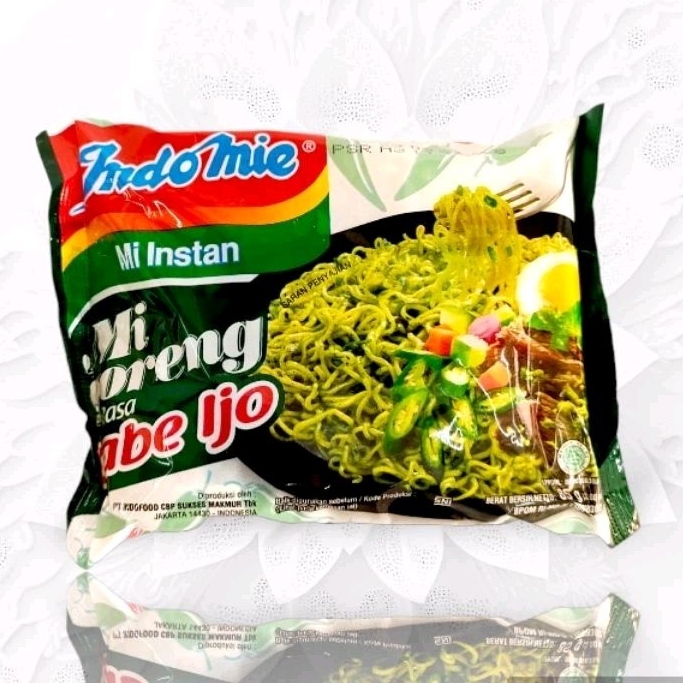 

Indomie Goreng/ Cabe Ijo/ Rendang/ Kari/ Soto Mie