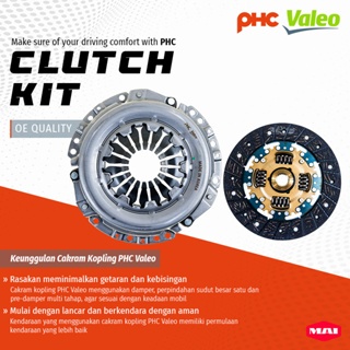 Kopling Set Avanza  1500 tanpa deklaher - valeo