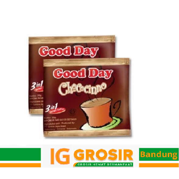 

Good Day Chococino Renceng (1rcg / 10 sachet)