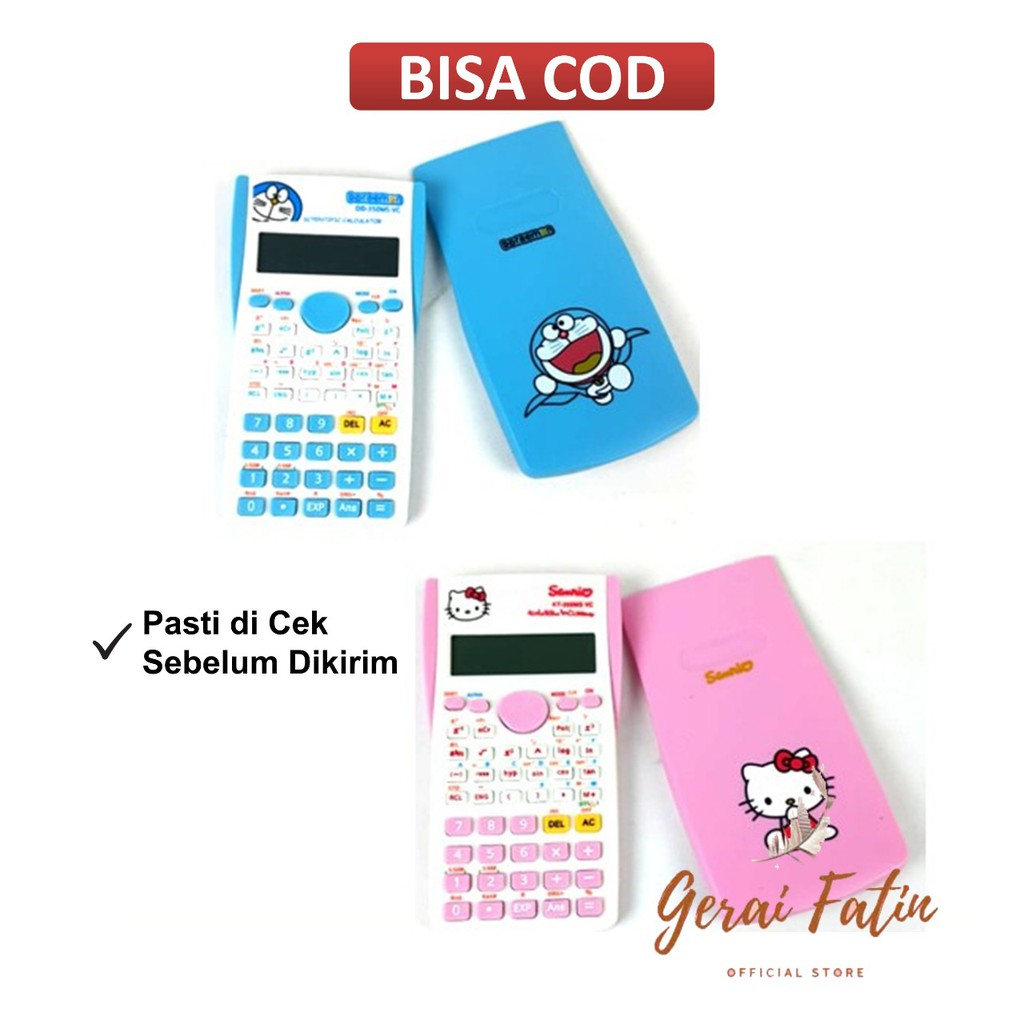 

TERMURAH!! Kalkulator Scientifik Fx 350 Ms Kalkulator Karakter Kalkulator Sekolah