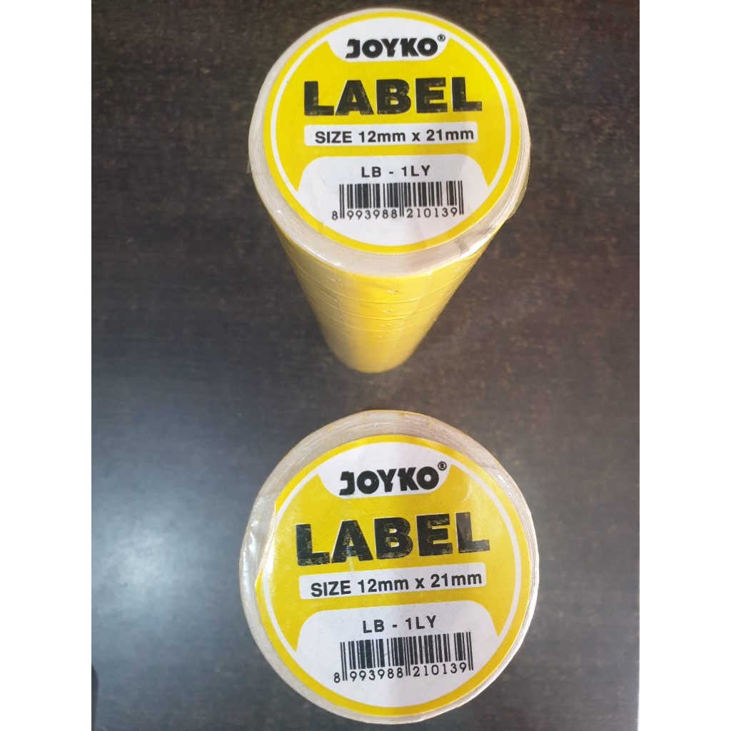

Label Harga Joyko 1 line Kuning