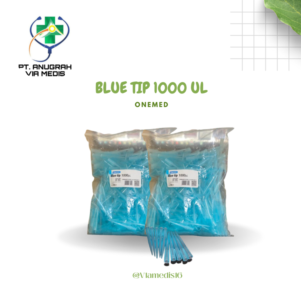 BLUE TIP MICROPIPET 1000 uL onemed