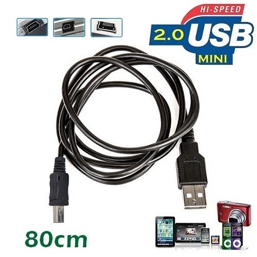 Kabel Data Charger Mini USB Cable Casan Esia Nexian G900 Mito Mp3 Speaker  [MPG]