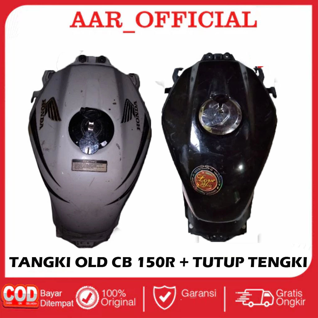 TANGKI BENSIN TANGKI OLD CB 150R + TUTUP TANGKI ORIGINAL