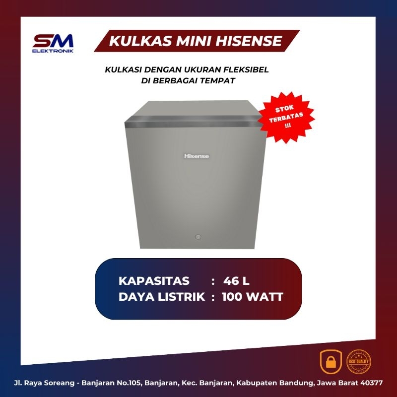 HISENSE Kulkas Mini 42 L