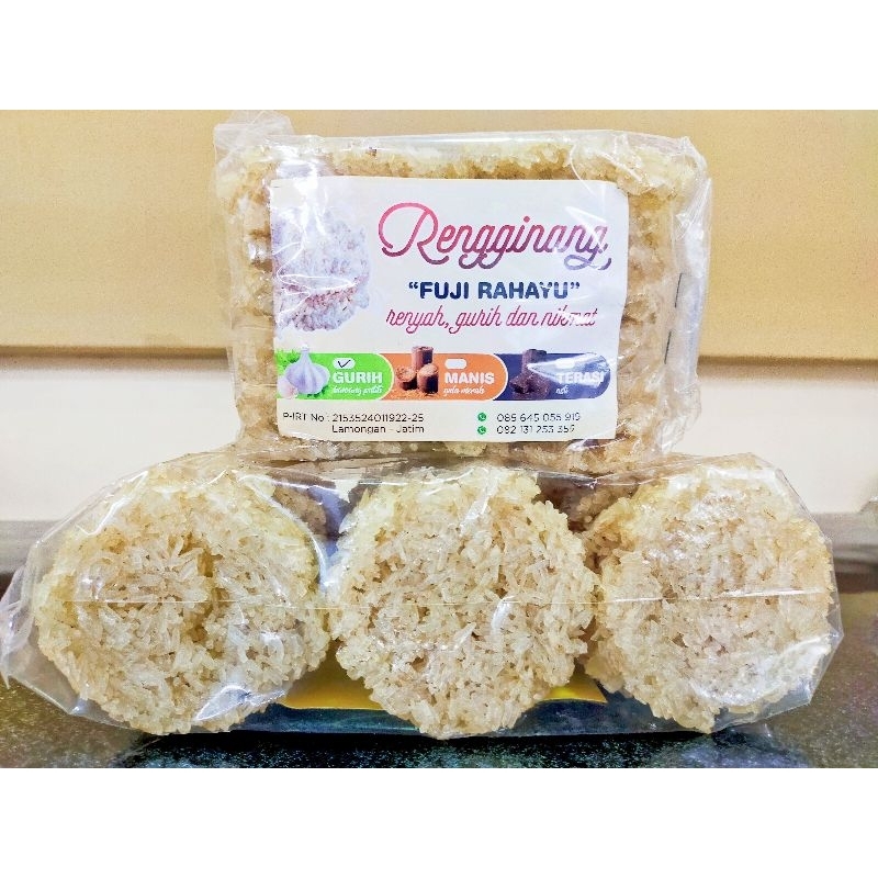 

RENGGINANG FUJI RAHAYU Varian Rasa Gurih Isi 16 (Tanggung)