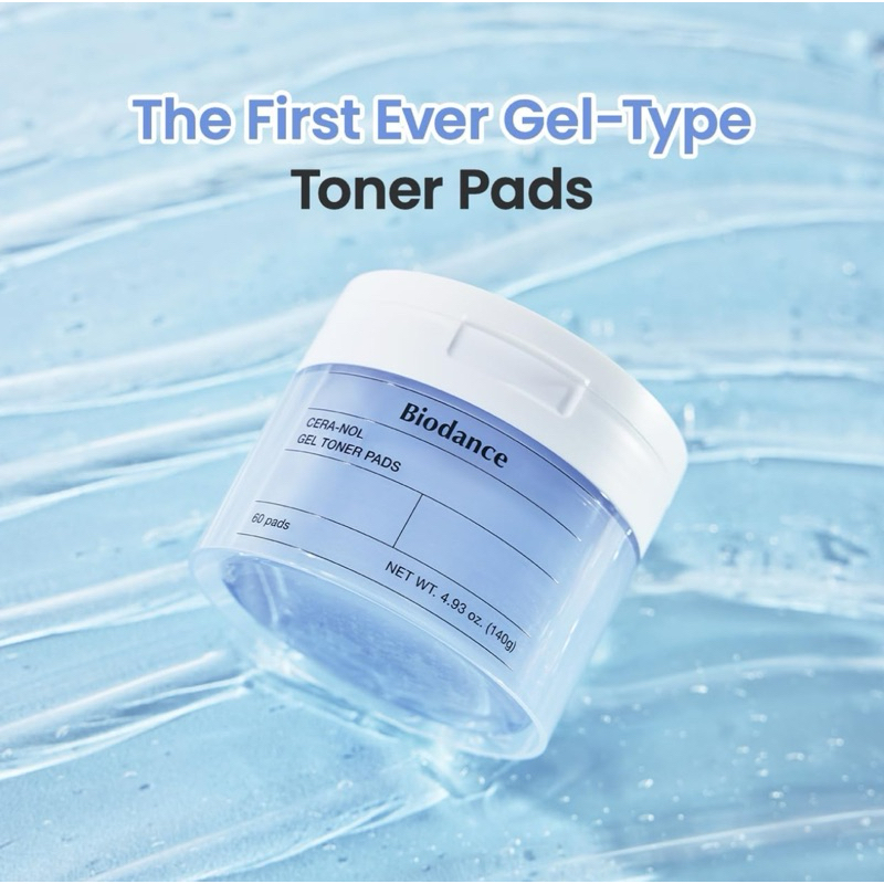 [BPOM] BIODANCE CERA-NOL GEL TONER PADS