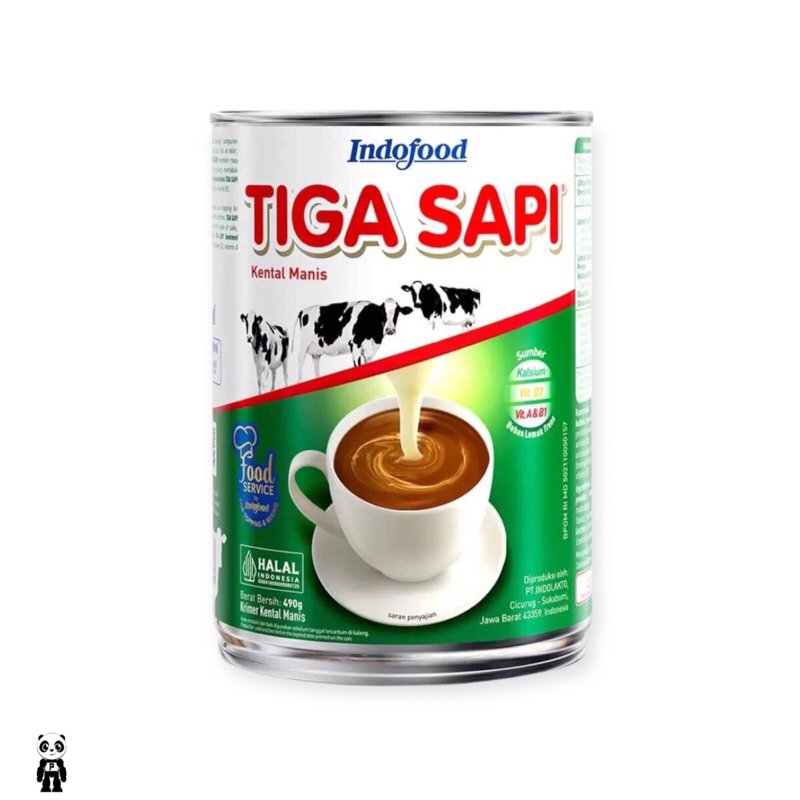 

Krimer Kental Manis Tiga Sapi 490g Sweetened Condensed Creamer