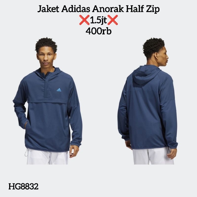 Jaket Adidas Anorak Half Zip