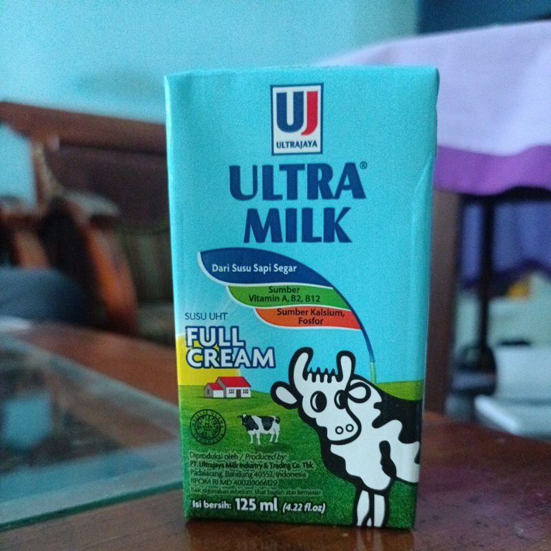 

ultra milk full cream 125ml