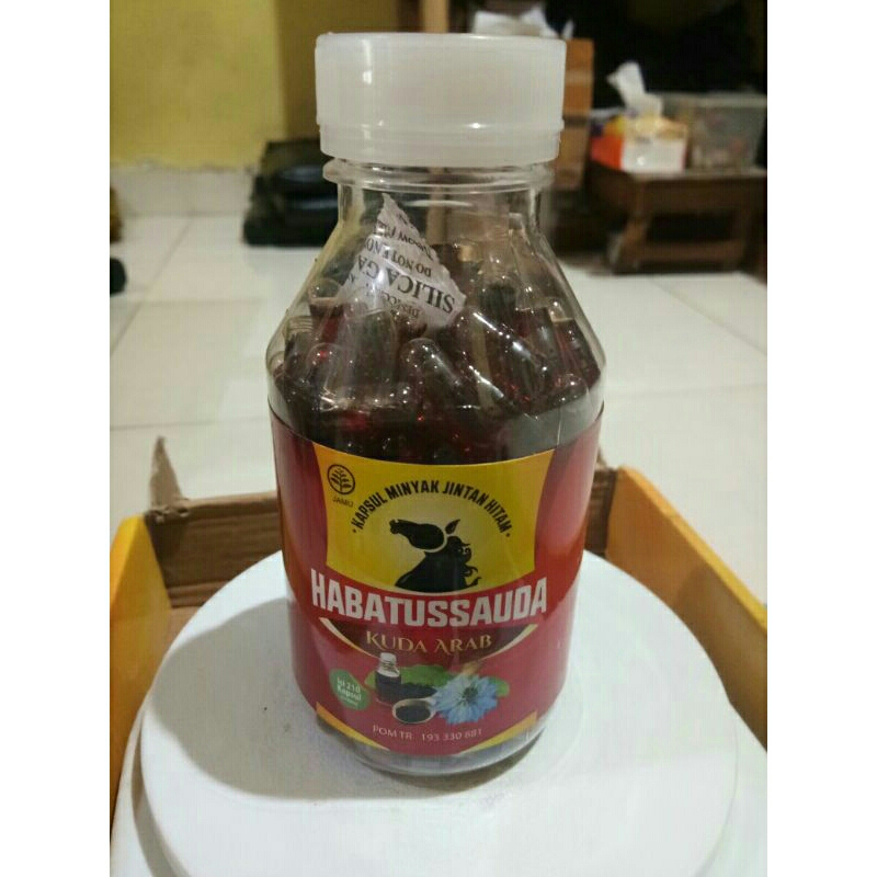 HABBATUSSAUDA KUDA ARAB ISI 210 KAPSUL DEPO HERBAL FOOD BEKASI INDONESIA